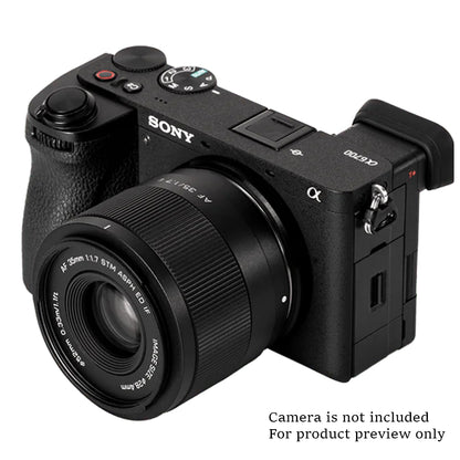 Viltrox Air Series 35mm F/1.7 Sony E Mount AF Autofocus Silent STM APS-C Format Normal Length Prime Lens with High Quality Optics, Eye and Face Auto Focus Detection for Mirrorless Cameras, Dreamy Bokeh, Photography and Videography