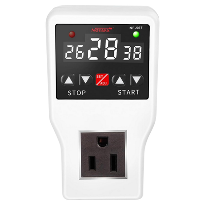 Noyafa NF-567 Digital Thermostat Temperature Timer Controller Monitor with Waterproof Probe