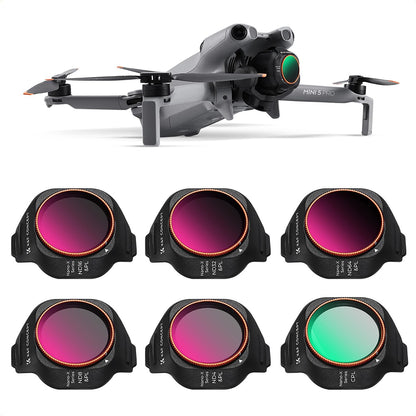 K&F Concept Nano-X Series CPL / UV / ND Lens Filter Kit for DJI Mini 5 PRO Action Camera Drone