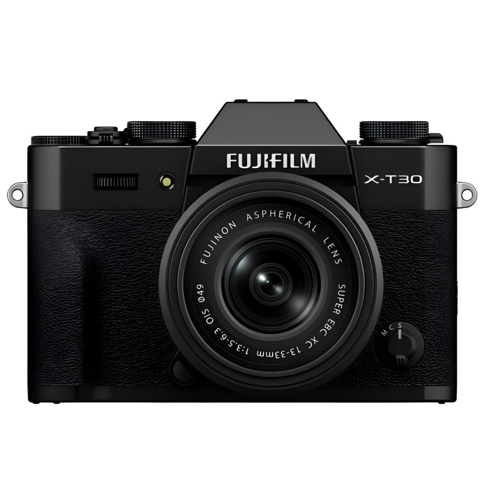 FUJIFILM X-T30 III Mirrorless Camera with XC 13-33mm f/3.5-6.3 OIS Lens - Black