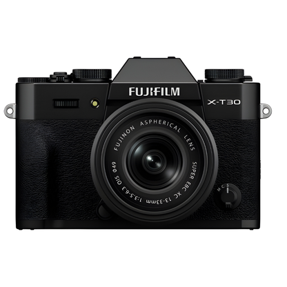 FUJIFILM X-T30 III Mirrorless Camera with XC 13-33mm f/3.5-6.3 OIS Lens - Black