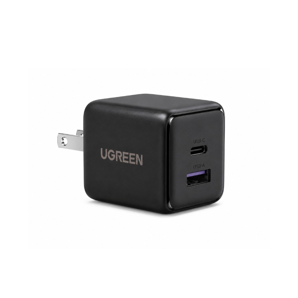 UGREEN Nexode 30W PD Dual Port (USB-C & USB-A PD) GaN Fast Charging Wall Charger | X516 (65025)