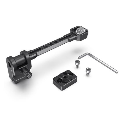 SmallRig Adjustable Monitor Mount with 1Kg Max Payload, 1/4"-20 Mounting Thumbscrew, Built-in Rosette Plate, 360 Degree Tilt and Rubber Pads for Select DJI, Zhiyun & Moza Handheld Gimbal Stabilizers 2889