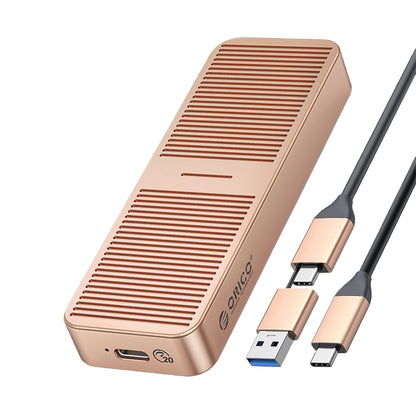 [CLEARANCE] ORICO M.2 NVME SSD Solid State Drive Enclosure with USB 3.2 Gen2 x2 Type-C Interface, 20Gbps Transfer Rate, 4TB Max Capacity with UASP TRIM Function for Smartphone PC Desktop Laptop | M223C3-G4