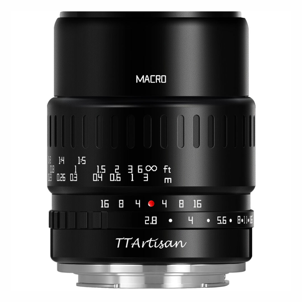 TTArtisan 40mm f/2.8 APS-C Format Micro Four Thirds M43 Mount Macro Prime Portrait Lens with Large Aperture, ED Glass, Manual Focus Mode, 1:1 Magnification and Smooth Bokeh for Mirrorless Camera Photography