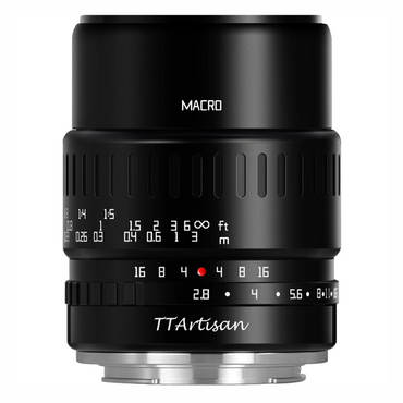 TTArtisan 40mm f/2.8 APS-C Format Micro Four Thirds M43 Mount Macro Prime Portrait Lens with Large Aperture, ED Glass, Manual Focus Mode, 1:1 Magnification and Smooth Bokeh for Mirrorless Camera Photography
