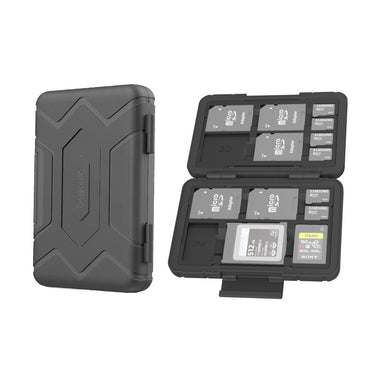 SmallRig 15-Slot Memory Card Case for SD, TF (MicroSD), CFexpress Type A, CF express Type B/XQD Cards - Storage & Organizers | 3192