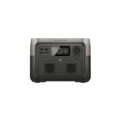 EcoFlow RIVER 2 Max Portable Power Station with 512Wh LiFePO4 500W Solar Generator | EU Version