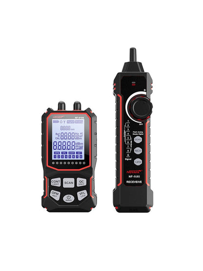 Noyafa NF-918S Network Cable Tester With 6 Wavelength Optical Power Meter, PoE Network Tools, Digital Multimeter, RJ45 Network Tester For Ethernet Cable, Telephone Line, BNC Coaxial Cable, Electric Wire