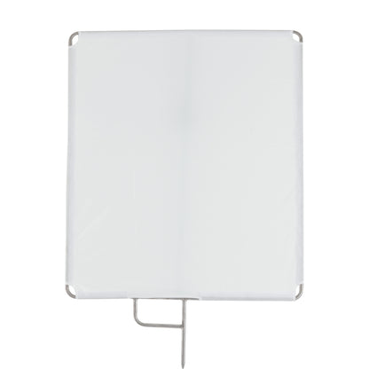 Dearkol 70x90cm / 120x120cm Stainless Steel Flag Panel with Soft Diffuser | HB-2836SS, HB-4848SS