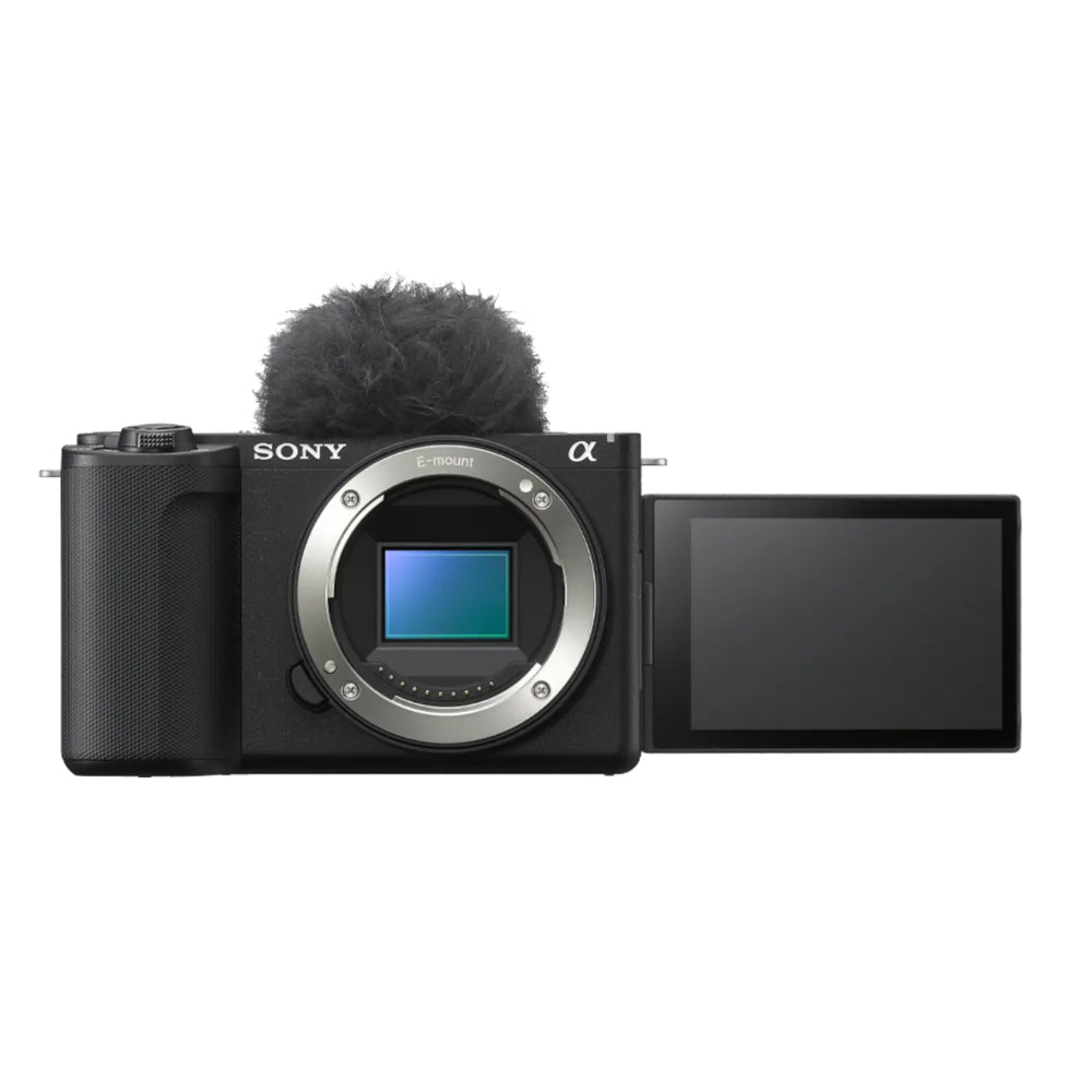 Sony ZV-E10 II Body with 16–50mm f/3.5–5.6 OSS II Lens E-mount Vlogging Mirrorless Camera Kit 26MP APS-C Exmor R CMOS Sensor BIONZ XR Image Processor 4K 60fps Video Recording Articulating LCD Touch Screen 3-Capsule Microphone | ZVE10 II