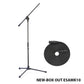 Samson MK10 Lightweight Microphone Boom Stand with Folding Tripod Base and Adjustable Height for Concerts and Recording (Stand Only or Plus Set)