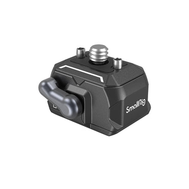 SmallRig HawkLock Drop-in Universal Mini QR Quick Release Plate and Clamp with Built-in Silicone Pads, Triple-Module Design, 5Kg Load Capacity & 1/4"-20 Threaded Holes for Camera Cages & Tripods 3513C