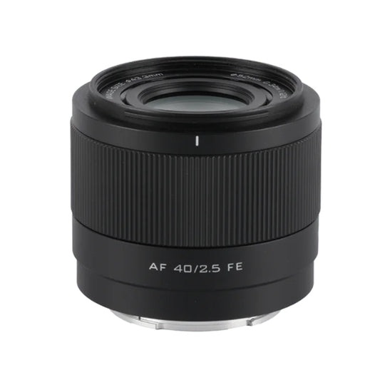 Viltrox 40mm f/2.5 Sony E-Mount (FE) Auto Focus Prime Lens with Full-Frame 35mm Format & 52mm Filter Size for A7 II/ III/ IV, A7R II/ III/ IV / V, A7S II/ III, A9/ A9 II,  A7C/ A7C II, A1, FX6, A7CR Mirrorless Cameras