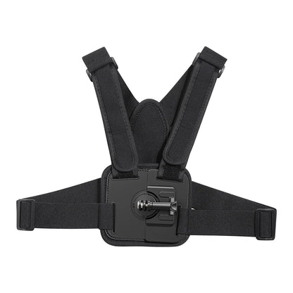 [CLEARANCE] Ulanzi CM028 Go-Quick II Magnetic Action Camera Chest Strap with Smartphone Holder & Quick Release Rotating Mount for GoPro, DJI, Insta360 and Ideal for Cycling, Motorcycling, Running, Boating, Hiking, Vlogging | C021GBB