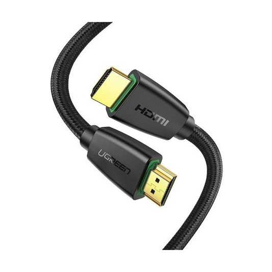 UGREEN 10m/ 15m 4K 60Hz HDMI 2.0 Male to Male Nylon Braided Video Cable with 18Gbps Data Transfer for Monitors, TV, Desktop, PC, Computer, Laptop