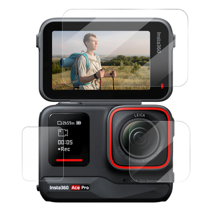 TELESIN 9H HD Tempered Glass Screen Protector for Insta360 ACE | ACE PRO Action Camera