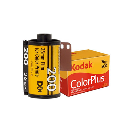 KODAK ColorPlus 200 Gold 200 Ultramax 400 135 35mm Color Negative Film with 36 Exposure Shots and Process C-41 Print for Film Photography