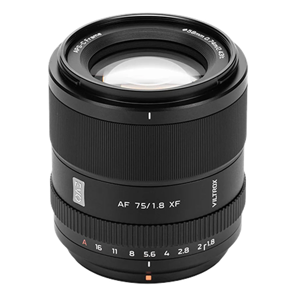 Viltrox AF 75mm F1.8 EVO APS-C Portrait Prime Lens for Fujifilm X / Nikon Z Mount with STM AF