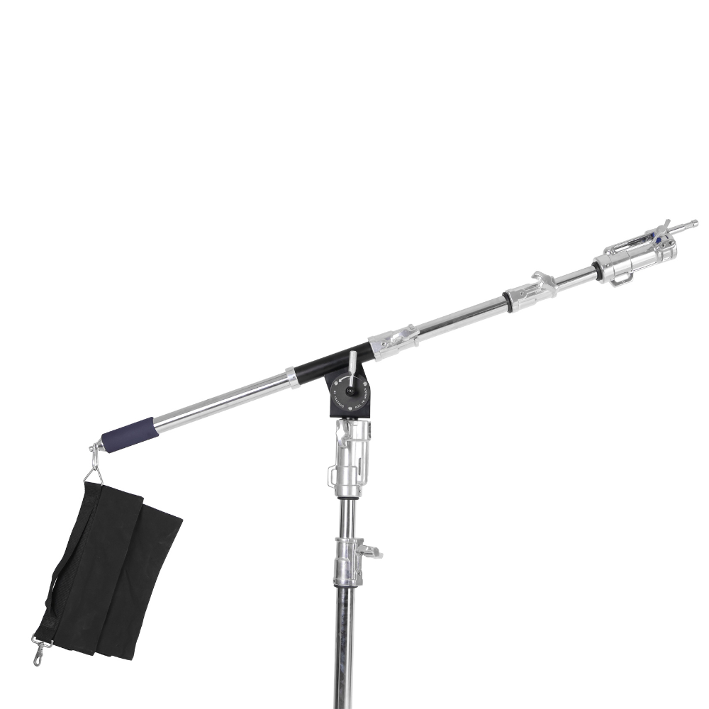 DearKol L-2516A Heavy-Duty Boom Arm Adjustable with Sandbag & 15kg Load Capacity