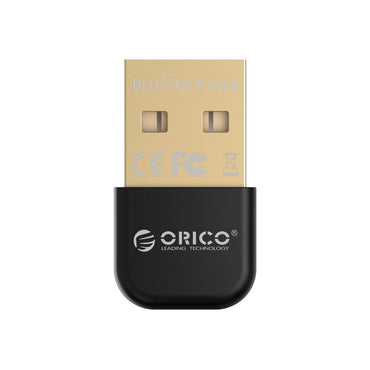 [CLEARANCE] ORICO USB Bluetooth Adapter with 3 Mbps Transfer Speed 20m Transfer Distance and CSR Harmony Wireless Software Stack for Windows XP, Vista, 7, 8, 10 - White
