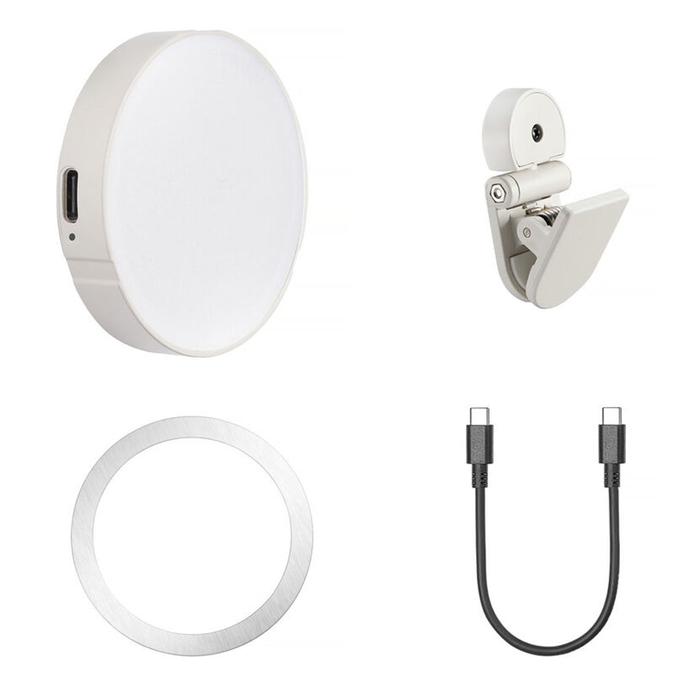 Godox LR15Bi Magnetic | LR30Bi Clip On with Detachable Mirror Bi Color LED Ring Lights