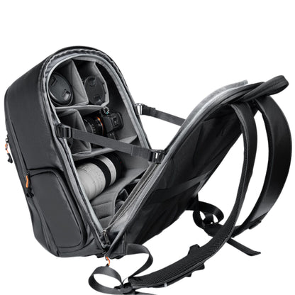 K&F Concept 25L Nature Wander Camera Backpack - Black