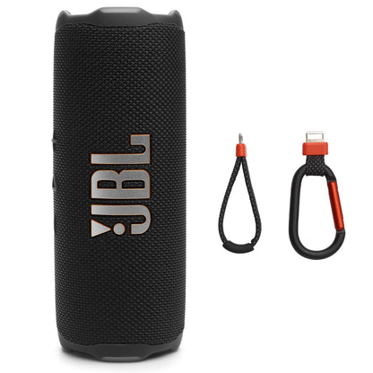 JBL Flip 7 Portable Wireless 35W 2-Way Bluetooth Speaker with Carabiner Clip, IP68 Waterproof and Dustproof, AI Sound Boost, Lossless Audio Playback, 4800mAh Battery, Auracast Multi Speaker Connection, Audio App Support, 14 Hours Playtime