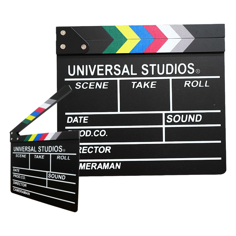 Cinepro 30 x 27cm | 20 x 20cm Wood Film Clapper Board for Movie Production