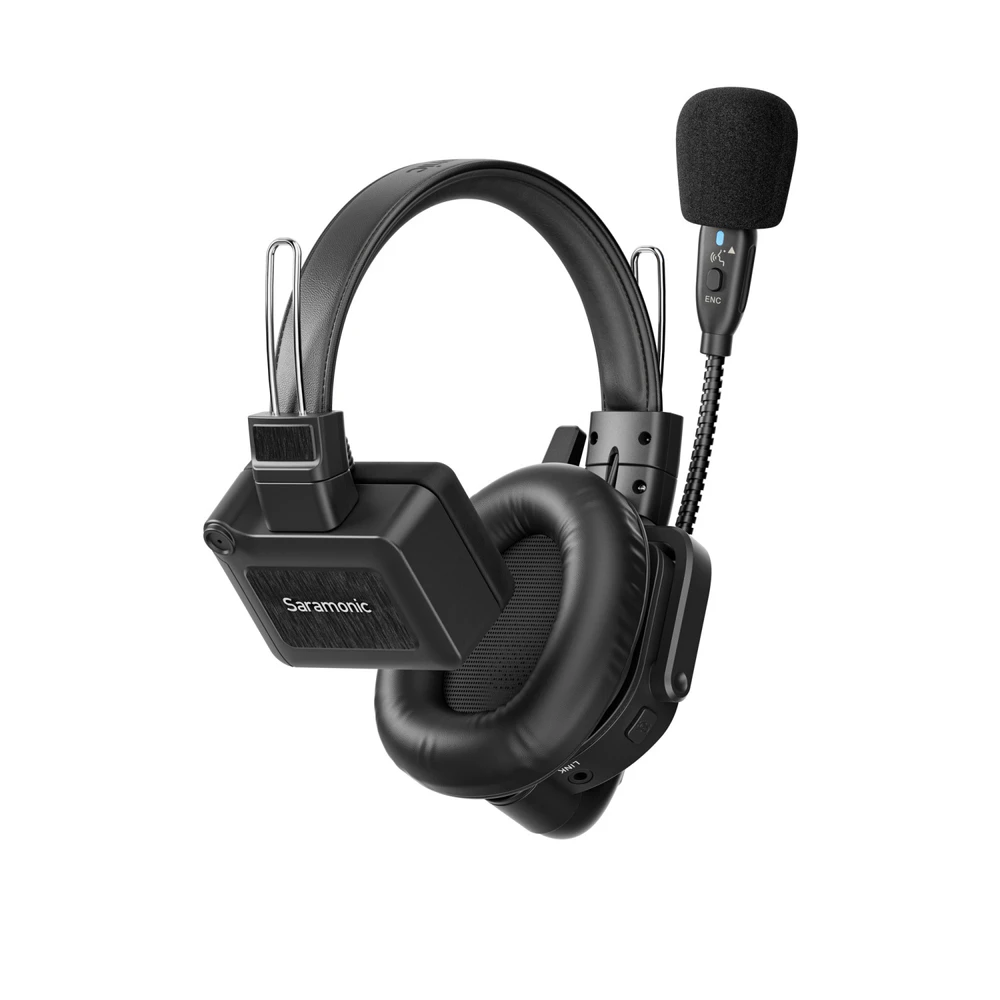 Saramonic WiTalk9 6S Wireless 6 Person Audio FDX Full Duplex Audio Intercom System 1 Master 5 Remote Headsets with Max 1640ft (500m) Wireless Range