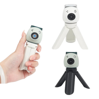 Pikxi Mini Tripod Grip for Fujifilm Instax Pal Tiny Digital Camera - Black & White
