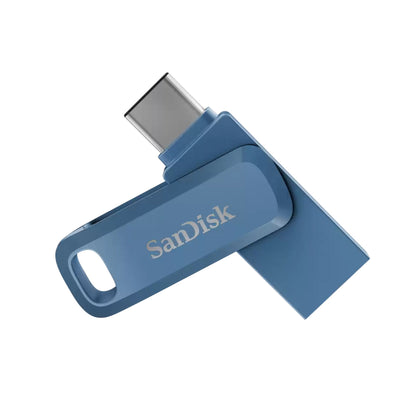 SanDisk Ultra Dual Drive 512GB USB A 3.1 Gen 1 to USB Type-C OTG Flash Drive with 400MB/s Read Speed | Black, vy Blue, Absinthe Green, vagio Bay, Mint Green, Peach