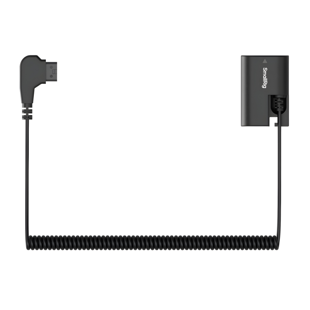 SmallRig DT-E6P 22.8" Coiled D-Tap to LP-E6P Dummy Battery Power Cable