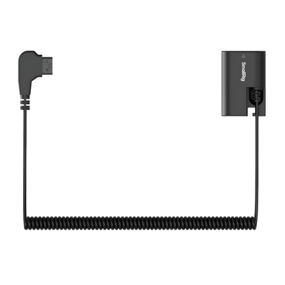 SmallRig DT-E6P 22.8" Coiled D-Tap to LP-E6P Dummy Battery Power Cable