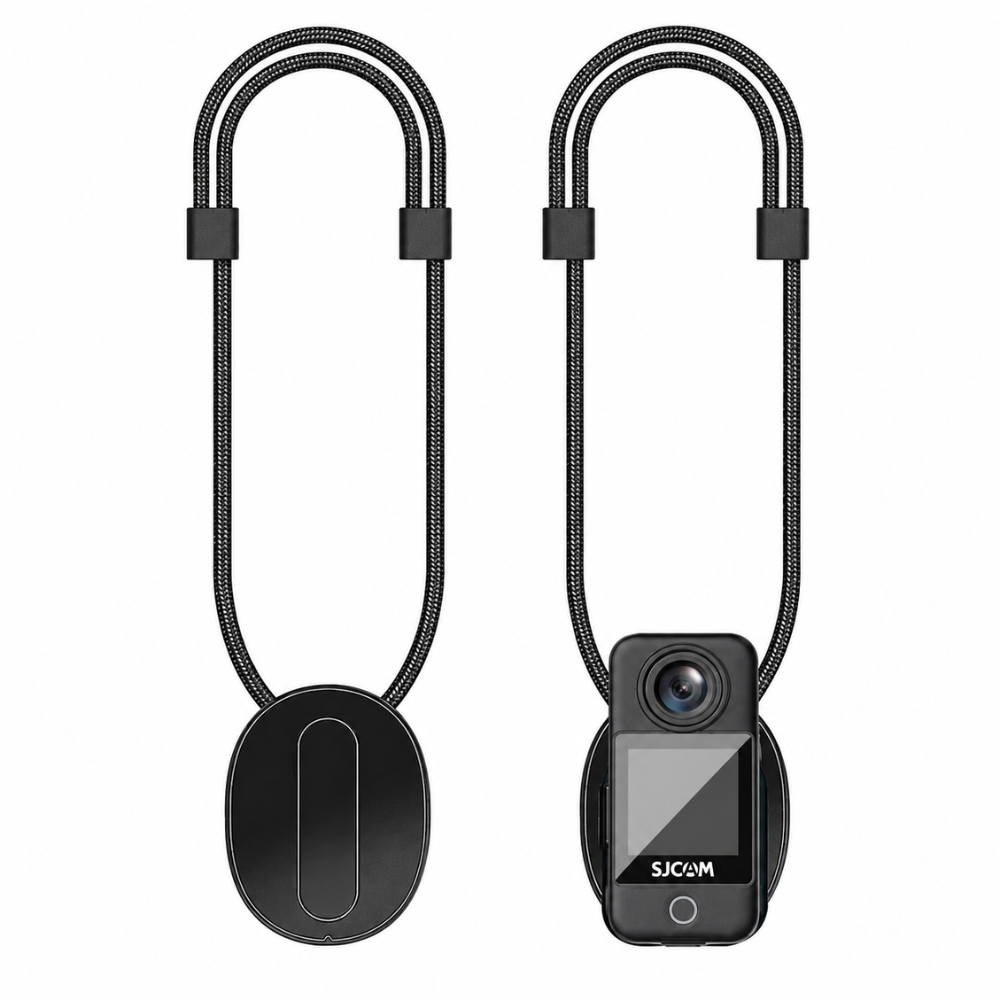 SJCAM C300 / C400 Action Camera Magnetic Clip Lanyard with Chest Mount Hands Free POV
