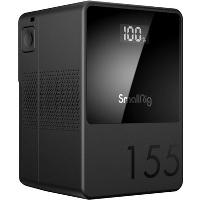 [CLEARANCE] SmallRig 3500mAh 155Wh Lithium-Ion Mini V-Mount Battery with D-Tap and USB Type-C PD Fast Charging for Cameras and Accessories - 3581