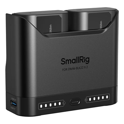 SmallRig NP-FZ100 / LP-E6NH / EN-EL15C / DMW-BLK22 / NP-FW50 Camera Battery Charger Kit