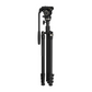 SmallRig CT-210 Aluminum Camera Video Tripod Kit - Snap-On Type Quick Release Fluid Head, Reversible Center Column, 192cm Max Height, 6kg Load Capacity, 4-Section Legs, 360° Panning & 90°/-65° Tilting, Monopod Configuration | 4475