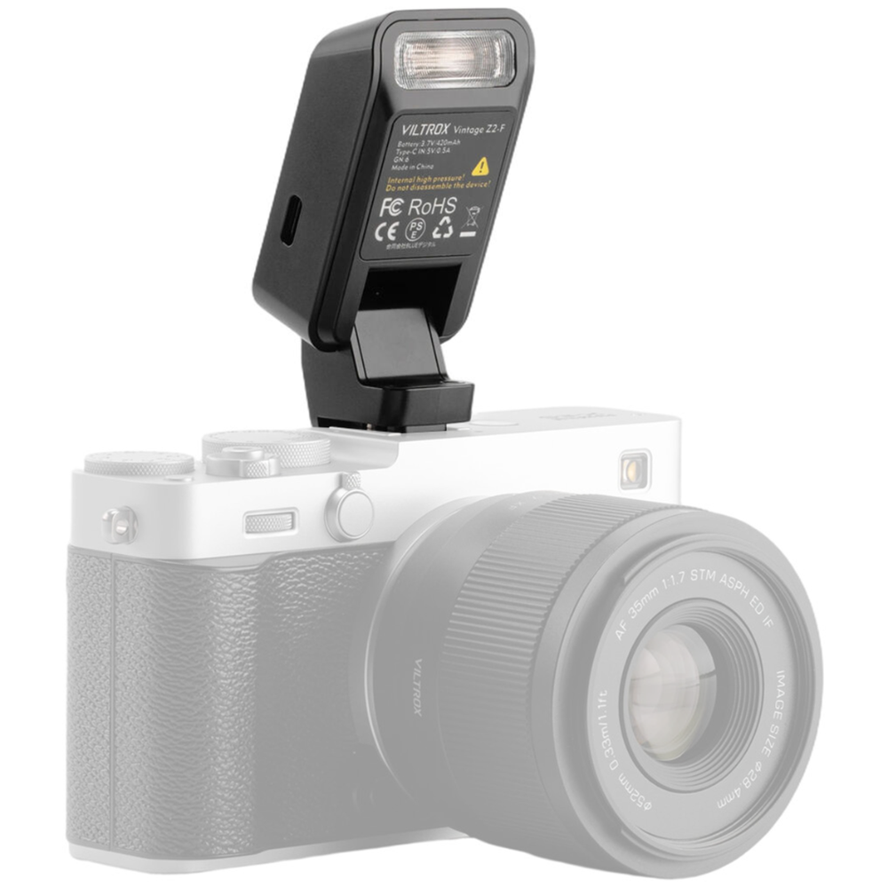 VILTROX Vintage Z2 Mini On-Camera Flash
