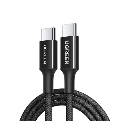 UGREEN L501/L5021M-2M USB-C to USB-C 3A/5A 60W-100W PD Fast Charging Braided Cable