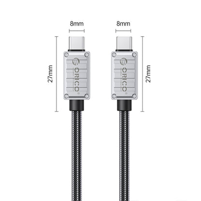 [CLEARANCE] ORICO (3m) Thunderbolt 3 USB C to USB C Fast Charging Data Cable PD 240W 8K 60Hz Video with 400Gbps Transfer Rate, Aluminum Alloy for Smartphones, Laptop, PC | 240A1