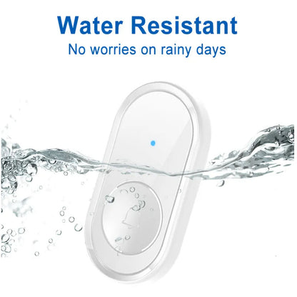 [CLEARANCE] DAYTECH DB32 Smart Wireless Doorbell Plug and Play Water-Resistant 200m Long Range Door Bell Buzzer with Adjustable Volume, 36 Chimes and Tunes for Home Office Indoor and Outdoor Installation (WHITE)