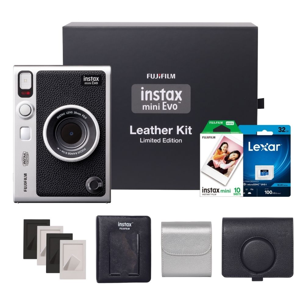 FUJIFILM Instax Mini Evo Hybrid Instant Film Camera - All Colors