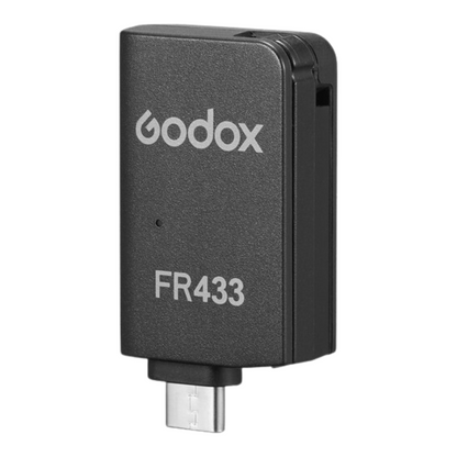 Godox FT433 Canon / Nikon / Sony TTL Wireless Flash Trigger with 32 Channel / 16 Groups, 433MHz Frequency, USB Type-C Receiver, Hot Shoe Mount, HSS 1/8000 Sec, LCD Screen TCM Function, Max 100m Range for Studio Lighting and Photography