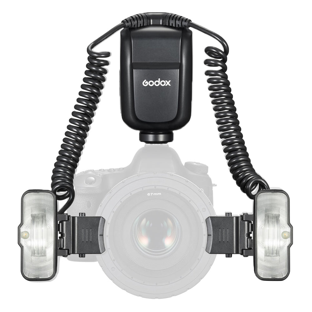 Godox MF-T76 TTL Macro Twin Flash for Canon / Sony / Nikon Cameras