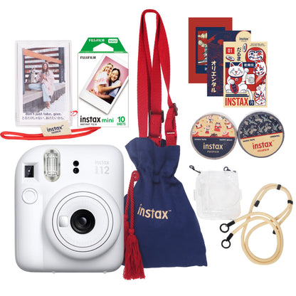 FUJIFILM Instax Mini 12 Oriental Pop Package Instant Camera Bundle Pack