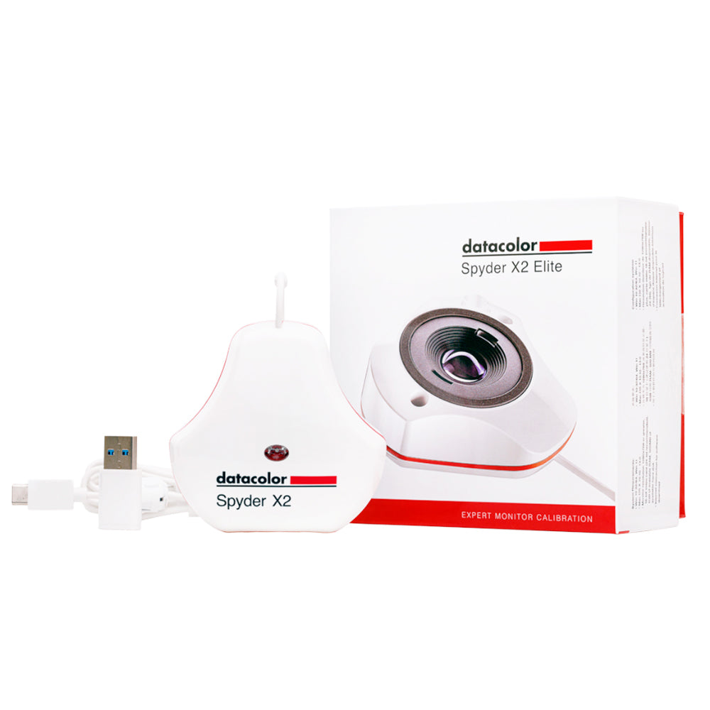 Datacolor Spyder X2 Elite Colorimeter Monitor Color Calibration Tool for Computers and Laptops - Designed for Professional Photographers, Video Editors, Digital Designers, and Content Creators SXE200