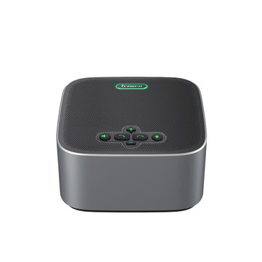 Tenveo M6B Conference Bluetooth Speakerphone with Built-in Omnidirectional Microphone and Dual Expansion Mics for Video Live Streaming, Broadcast, Gaming, Conferencing & Meeting