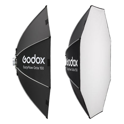Godox EazyFlow Foldable Softbox with Interchangeable Mount, Bowens Speed Ring, Diffusers, and Grid