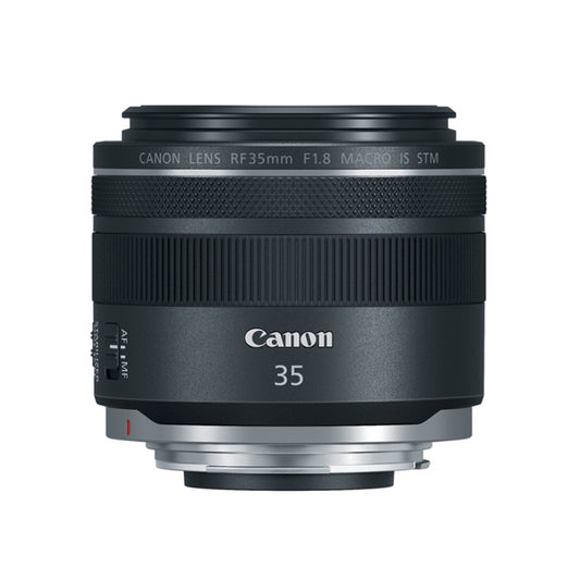 Canon RF 35mm f/1.8 Macro IS STM Prime Lens with Full Frame Sensor Format and Wide Angle Focal Length for RF Mount Mirrorless Camera Body